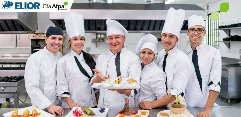 Cuisinier en Restauration Collective avec Elior en apprentissage