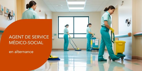 Agent de service médico-social en alternance à Bourges !