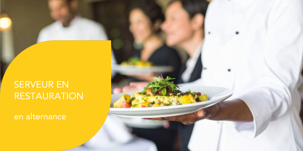Serveur en restauration en alternance à Olivet !